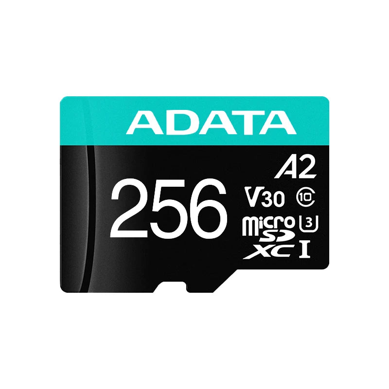 C10 U3 V30 64GB-512GB Micro SD Card Reader