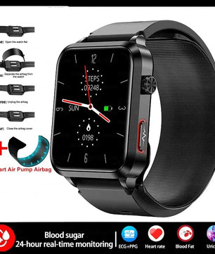 Silica Gel ECG Precise Detection Health Bluetooth Smart Watch