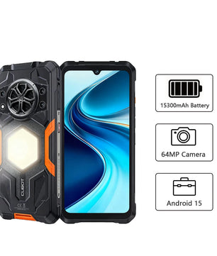 15300mAh 128GB Android KingKong Power 5 Rugged Smartphone