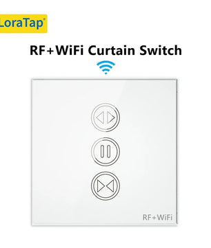 LoraTap 240V Plastic Remote Control Roller Blinds Shutter Switch