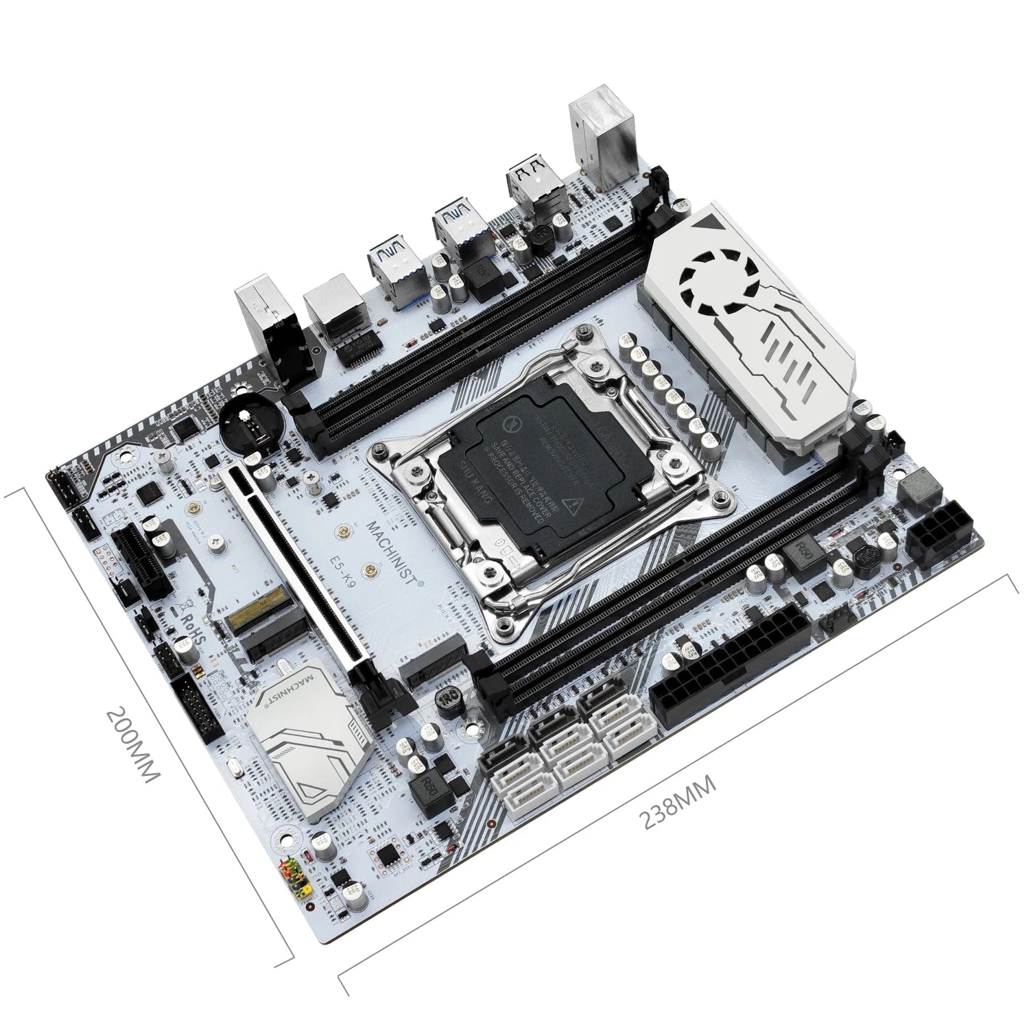 Machinist LGA 2011-3 Intel Xeon E5 2630 V4 Desktop Motherboard Set