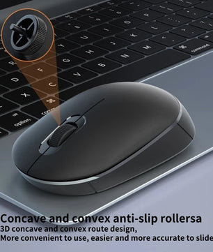 104 Keys Plastic 2.4G Rechargeable Wireless Keyboard Mouse Kit