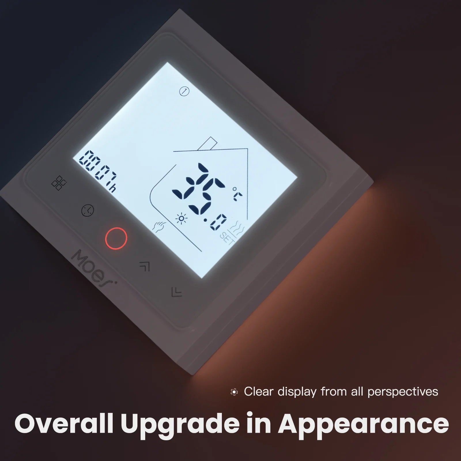 MOES ZigBee Plastic Smart Thermostat with Alexa Google Home