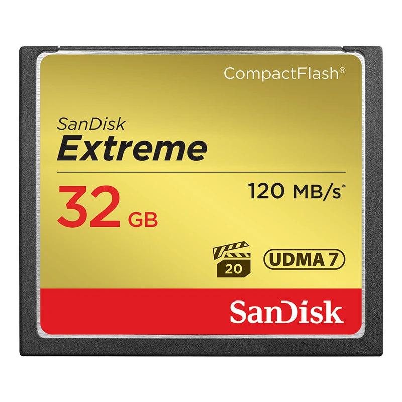 32GB 64GB 128GB 120MB/s Compact Flash Memory Card