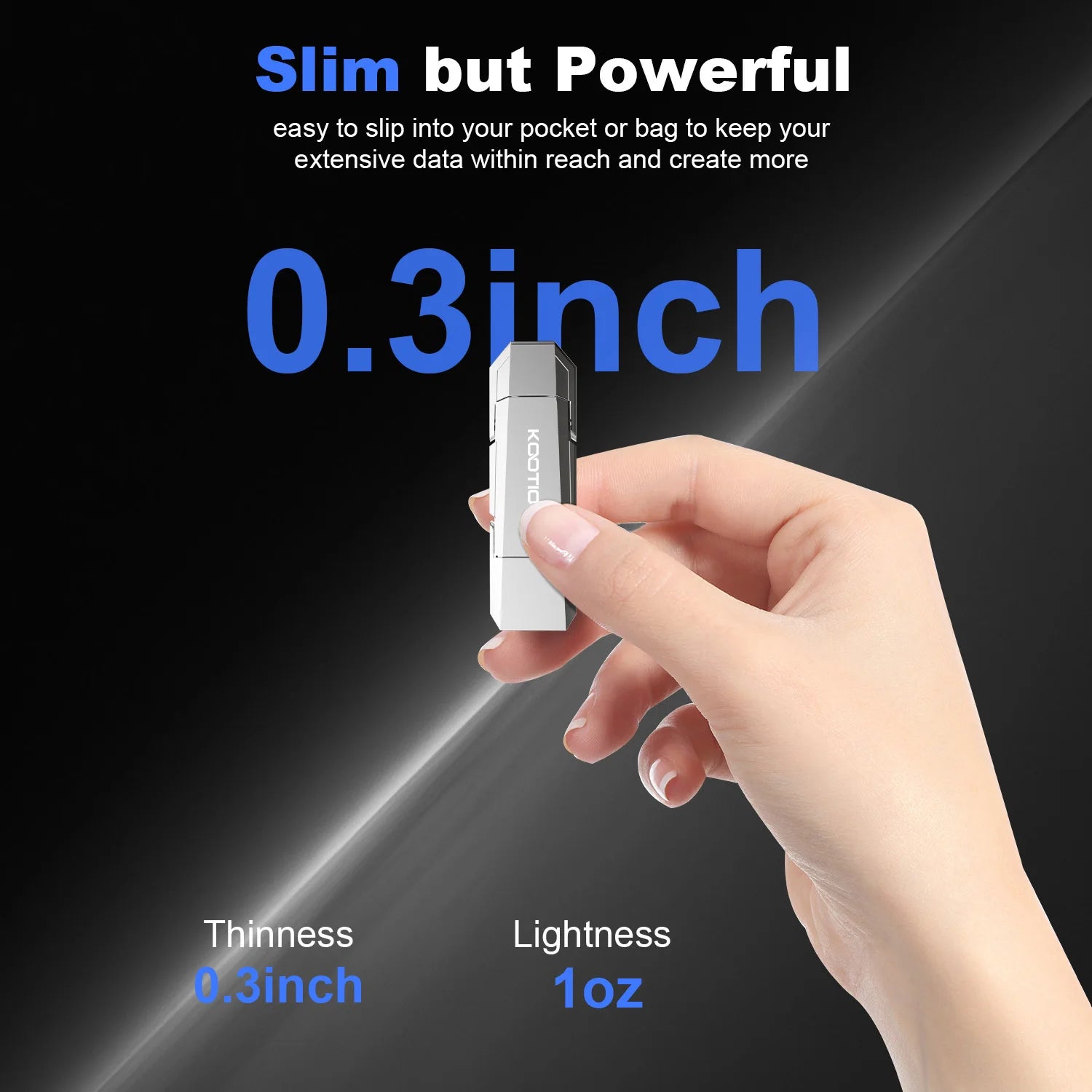 128GB-512GB 450MB/s Metal High Speed USB 3.2 Mini Pendrive