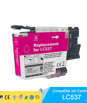 LC537 LC-537 Ink Cartridge For Brother MFC-J5115DW J6975DW Printer