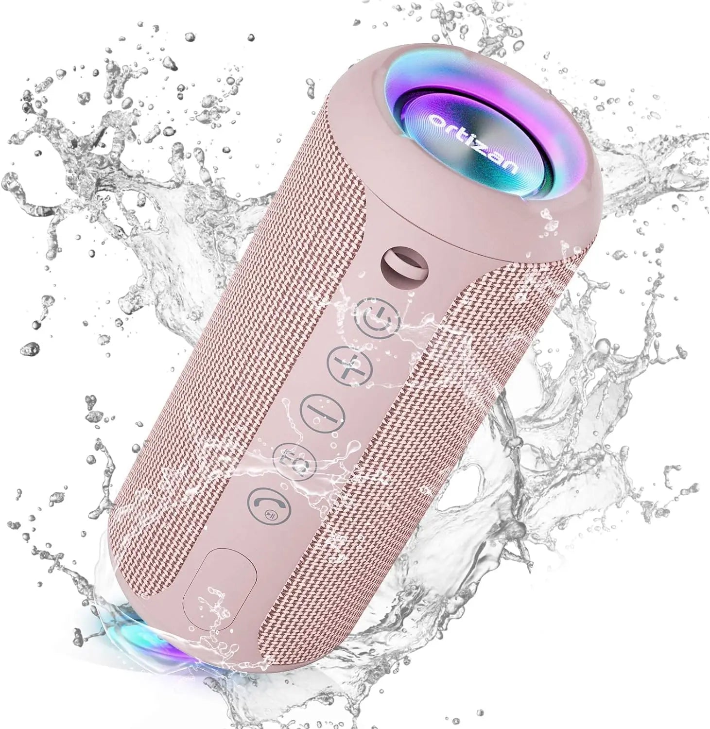 2600mAh Bluetooth 5.3 Portable Wireless IPX7 Waterproof Speaker