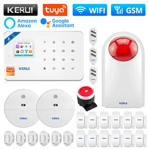 Kerui Plastic Smart Wireless Motion Detector Security Sensor Kit