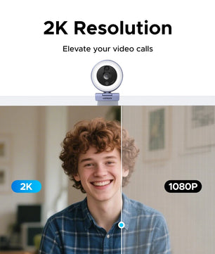 Ugreen 2K30 1.5m Cable USB Camera Webcam For PC