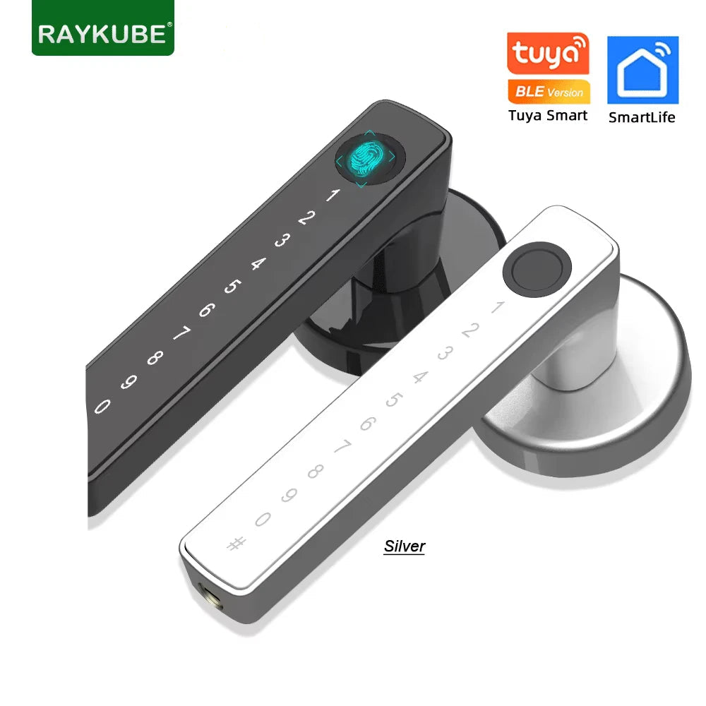 Zinc Alloy Fingerprint Electronic Bluetooth Reversible Door Lock