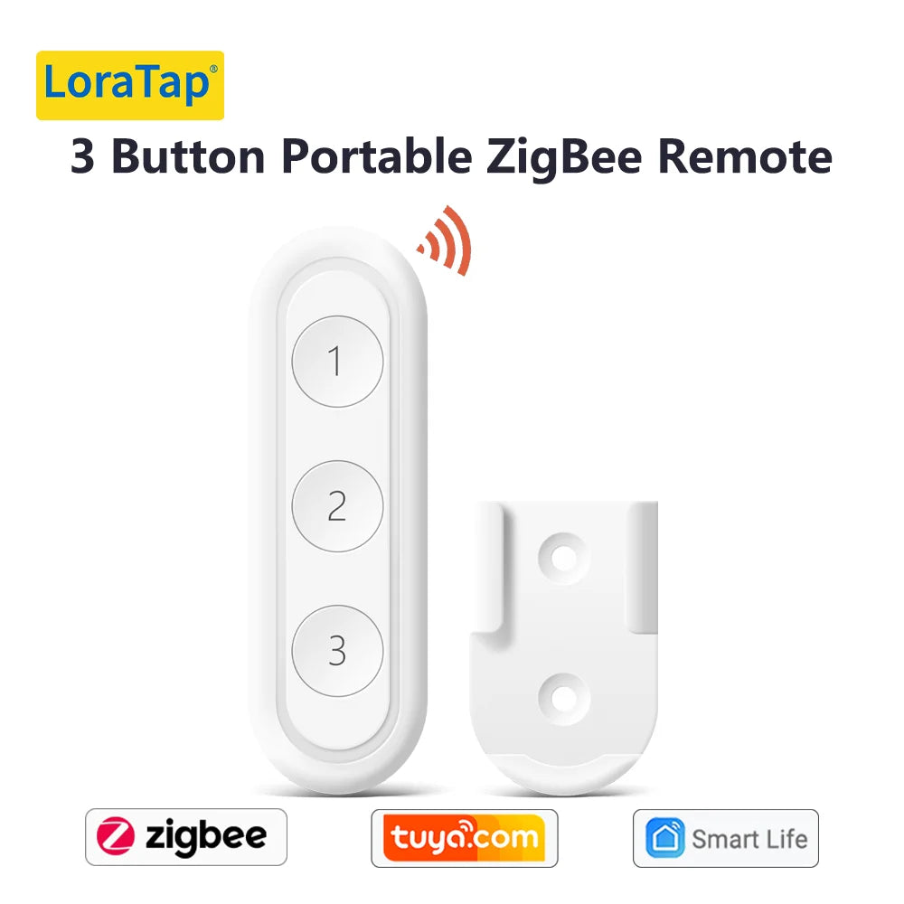 LoraTap 10A 300W Plastic Smart ZigBee 3.0 Light Switch Module