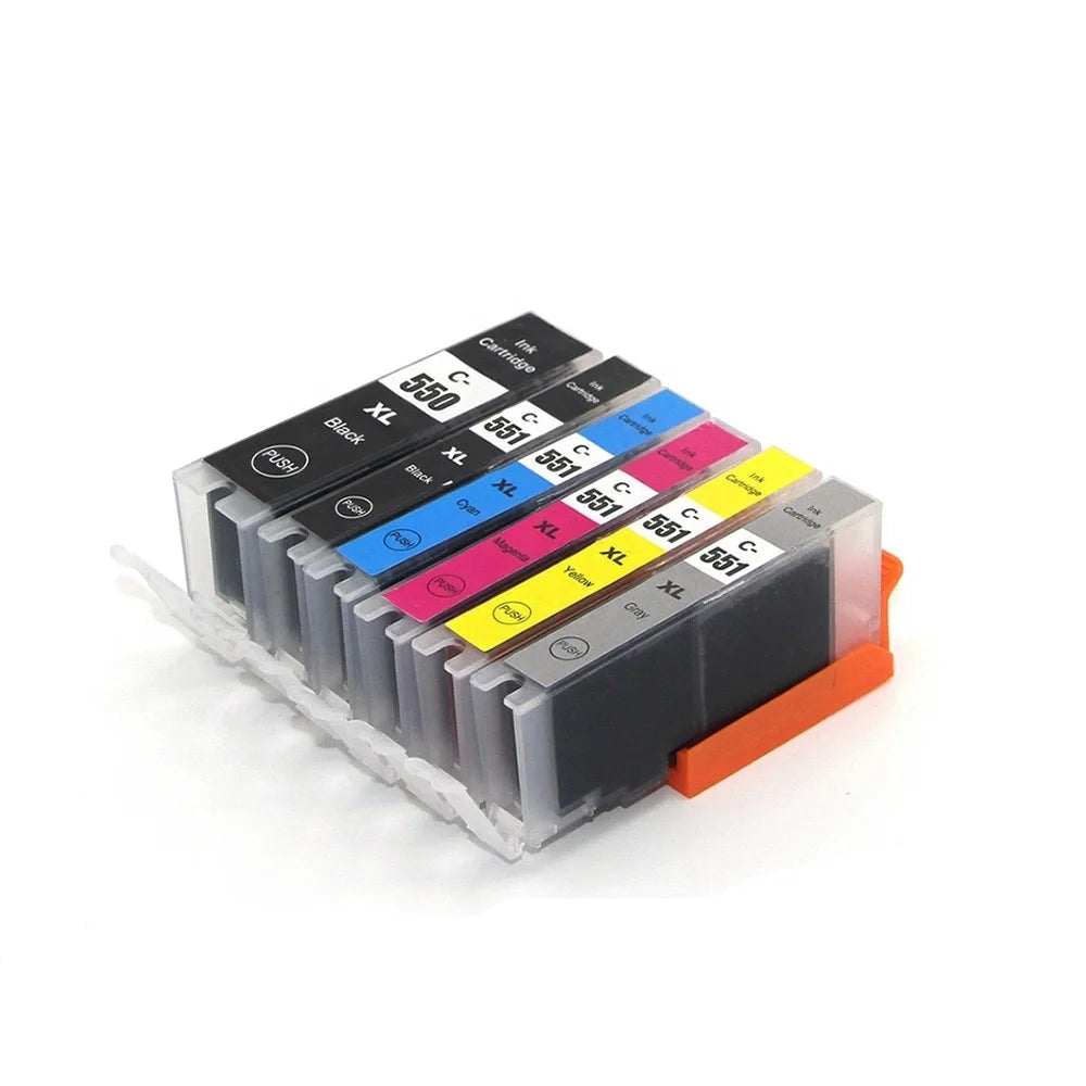PGI 550-CLI 551 Ink Cartridge Compatible For Canon PIXMA MG6350