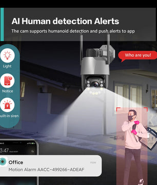 Boavision 8MP WIFI Waterproof Night Vision Surveillance Camera