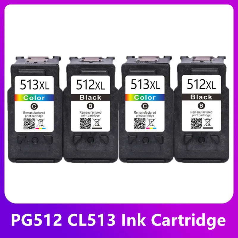 Compatible PG512 CL513 for Canon pg 512 cl 513 ink cartridge for pg-512 Pixma MP230 MP250 MP240 MP270 MP480 MX350 IP2700 printer