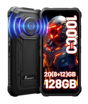 10000mAh 128GB 8MP Full Screen F110 Pro 5G Rugged Phone