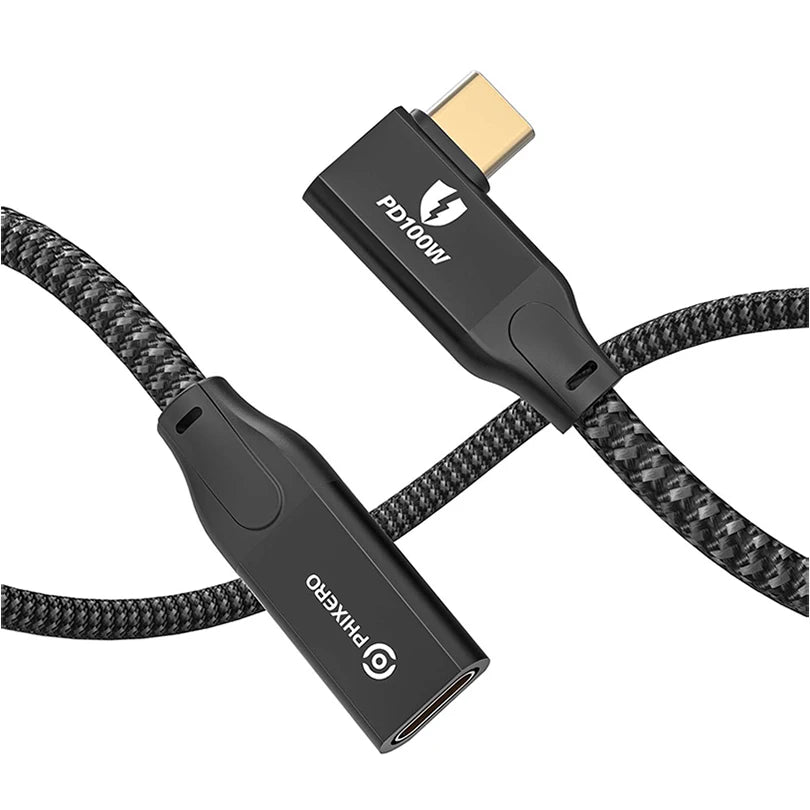 20Gbps Aluminum Alloy PD100W Type-C Fast Charging Cable