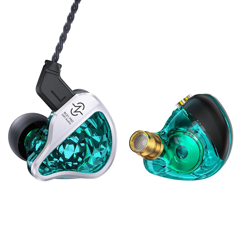 Metal Dynamic Vocalism Earphones with Detachable Cable