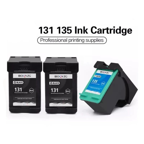 131 135 Ink Cartridge For HP 5743 6543 6623 6843 9803 6213 7213