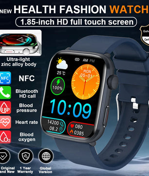 Rubber Waterproof Android Square Shaped Amoled Screen Smartwatch