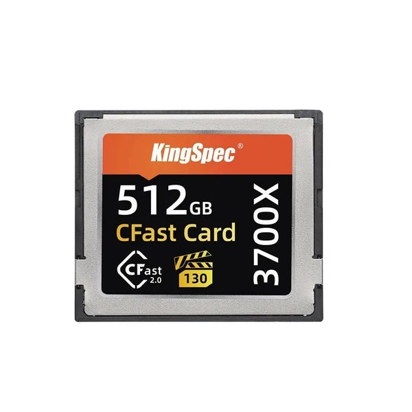 256GB - 1TB 500Mbps CFast 2.0 Memory Card For Desktop For Camera