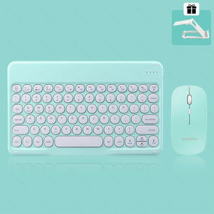 Plastic 2.4G Rechargeable Bluetooth Wireless Keyboard Mouse Kit