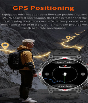 Silica Gel Amoled Display Waterproof Android Round Smartwatch