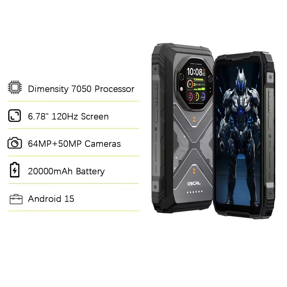 20000mAh 512GB Android Normal Screen Fast Charging Smartphone