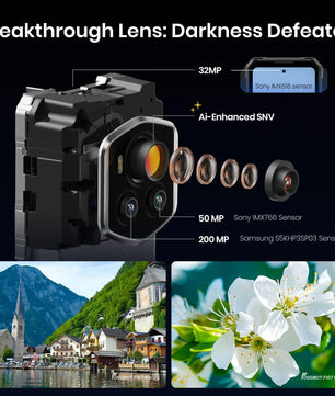 28000mAh 512GB Android F107 PRO 5G Rugged Smartphone