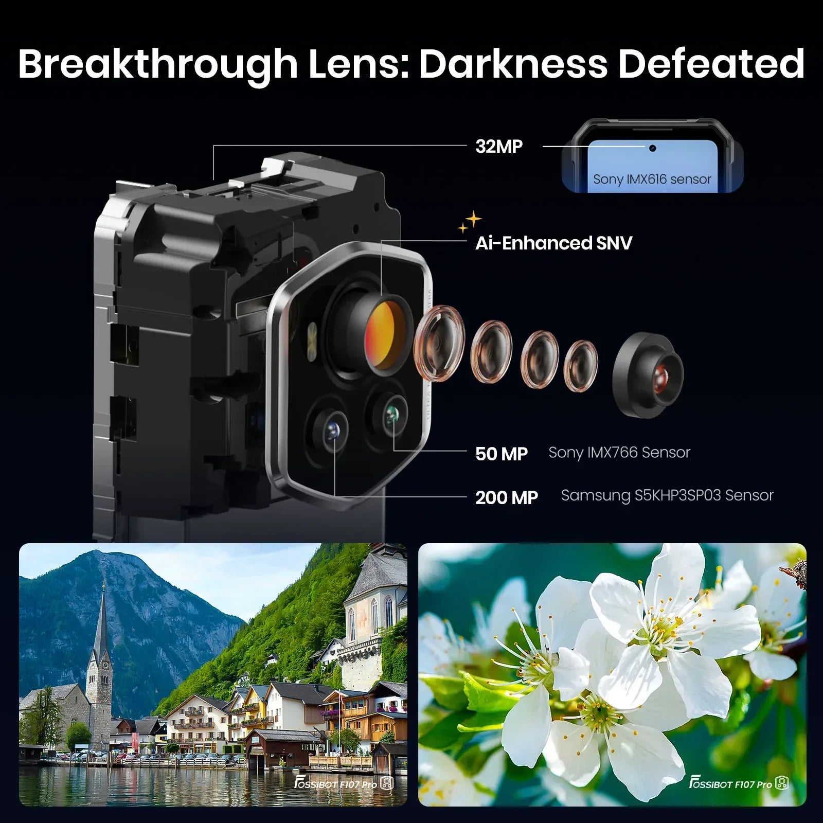 28000mAh 512GB Android F107 PRO 5G Rugged Smartphone