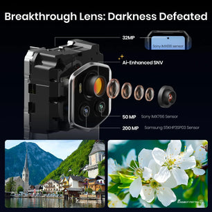 28000mAh 512GB Android F107 PRO 5G Rugged Smartphone