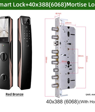 Raykube Smart Camera Palm Vein Face Recognition Digital Lock