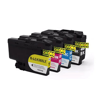 LC436XL Ink Cartridge Compatible For Brother MFC-J4340DW J4440DW