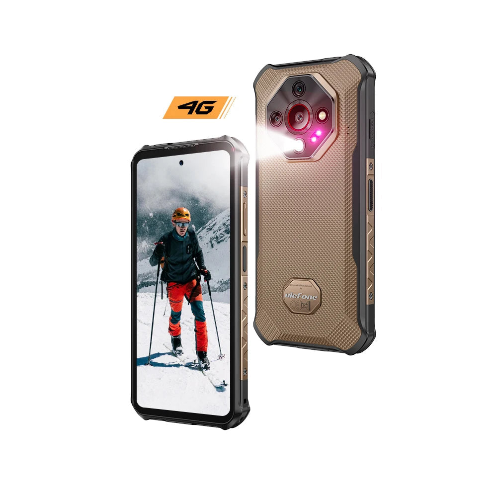 10360mAh 128GB 120Hz Android Armor X16 4G Rugged Smartphone