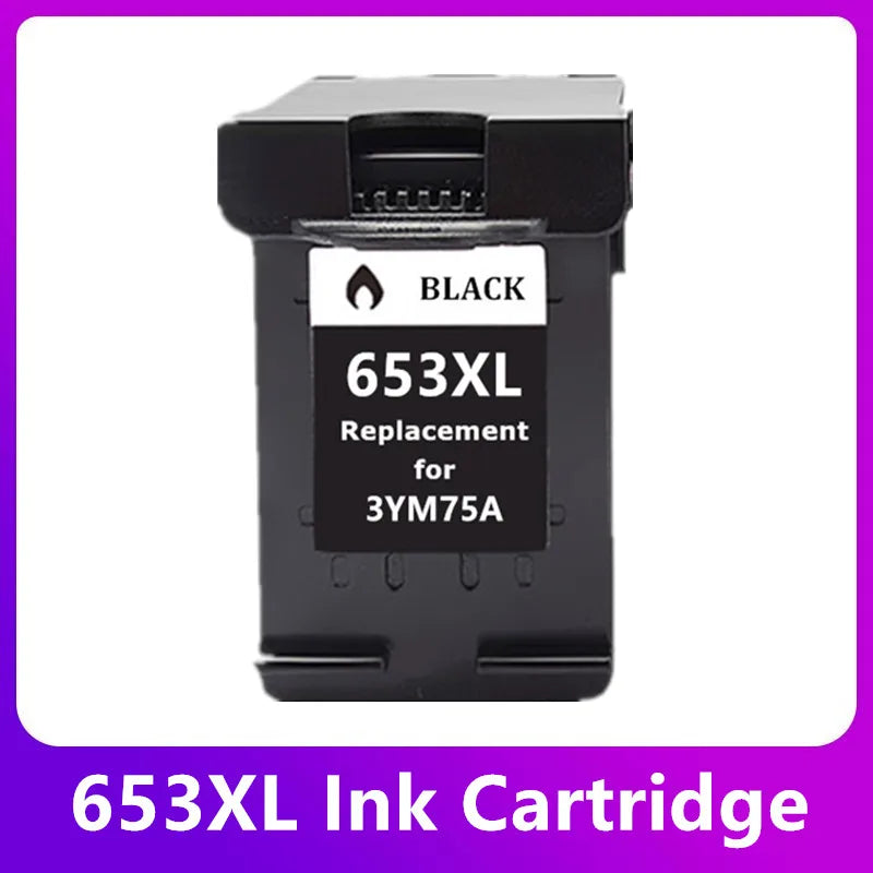653XL Ink Cartridge Compatible For HP DeskJet 6075 6475 Printer