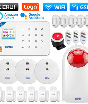 Kerui Plastic Smart Wireless Motion Detector Security Sensor Kit