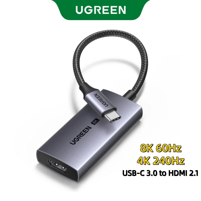 Ugreen 8K HDMI Compatible Adapter for Xiaomi MacBook Pro
