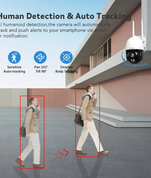 Boavision 2MP 4G Auto Tracking Two Way Audio Dome Camera