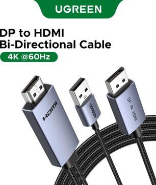 Ugreen 4K 60Hz Bidirectional Video Audio Cable For Laptop