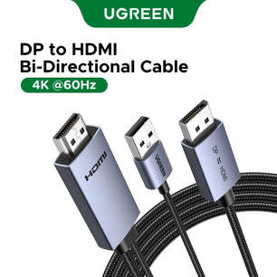 Ugreen 4K 60Hz Bidirectional Video Audio Cable For Laptop