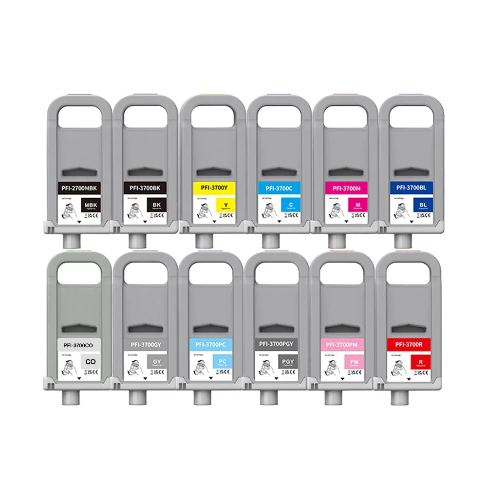PFI3700 Ink Cartridge Compatible For Canon ImagePROGRAF 4600 2600