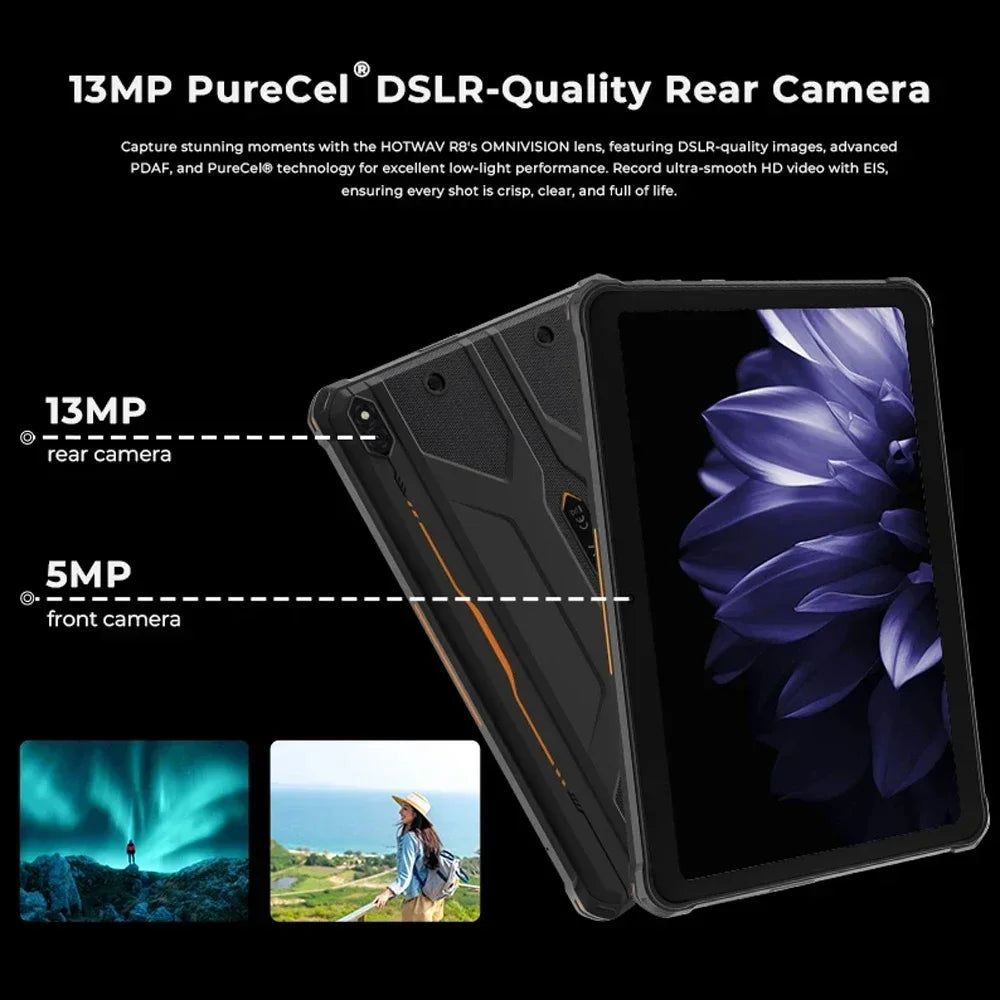 4GB+128GB 10.1" HD Screen 10800mAh Battery 13MP Camera Tablet