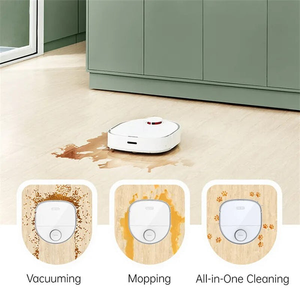 240V Plastic Panel Household Robotic Vacuum Cleaner With Dock