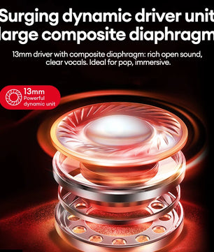 Wireless MQT55 TWS Bluetooth 5.4 Dual Mode Earphones 