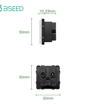 Bseed 13A Plastic Panel Wireless WIFI Control Smart Power Socket