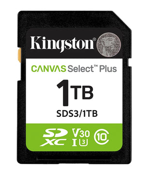 SDS3 Canvas Full HD 1080p Video Cameras SDXC Flash Cards