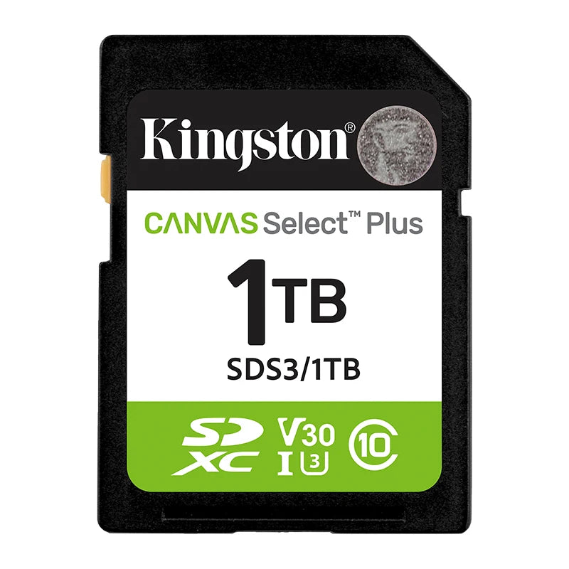 SDS3 Canvas Full HD 1080p Video Cameras SDXC Flash Cards