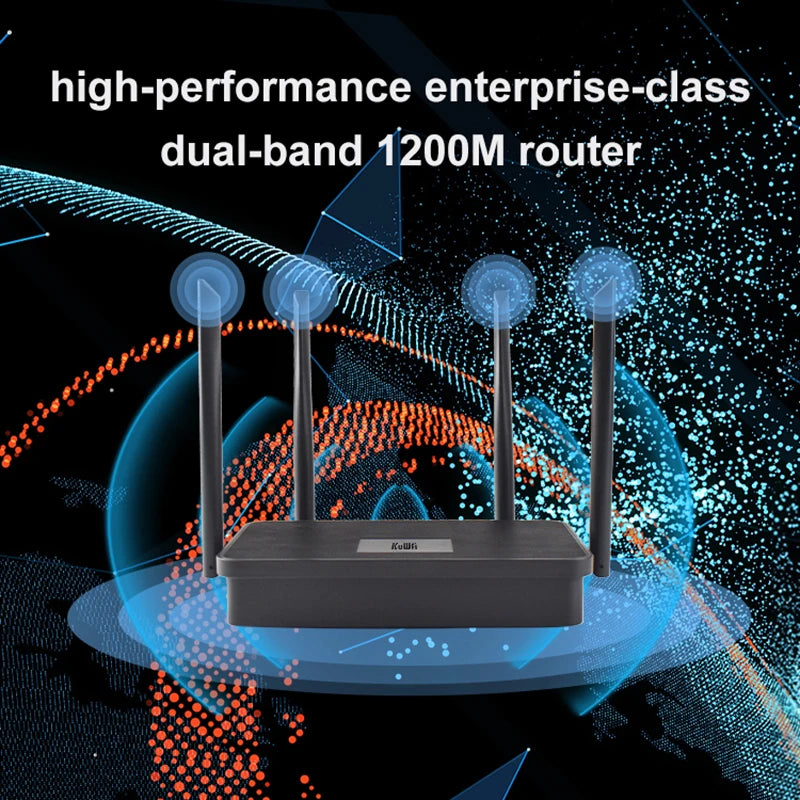 1000Mbps High Performance Fixed Antenna Wireless WIFI Router