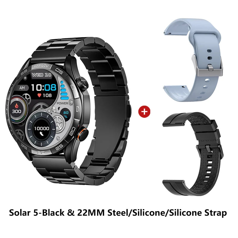 Zinc Alloy 1.58'' BT 5.3 Waterproof AMOLED 60Hz Display Smartwatch