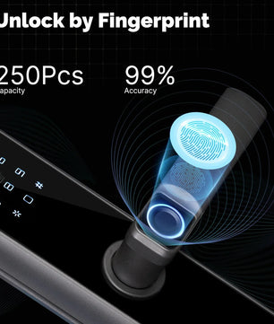 Aluminum Alloy Bluetooth Compatible Electronic Smart Door Lock