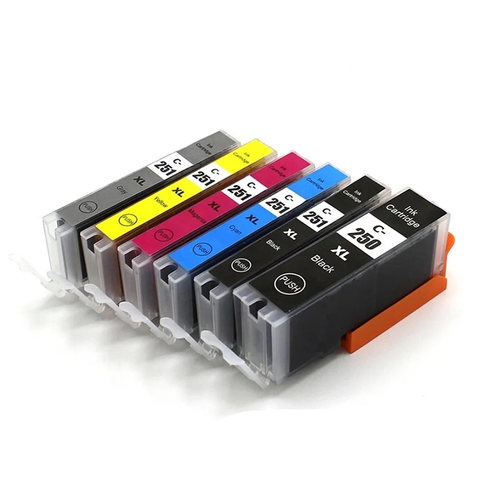 PGI-250XL CLI-251XL Ink Cartridge Compatible For Canon PIXMA MG6320